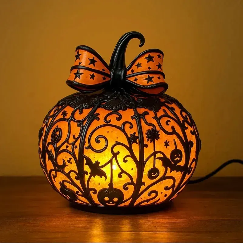 Halloween Pumpkin Table Lamp