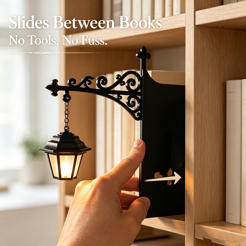 Library Lantern Decorative Bookshelf Lighting