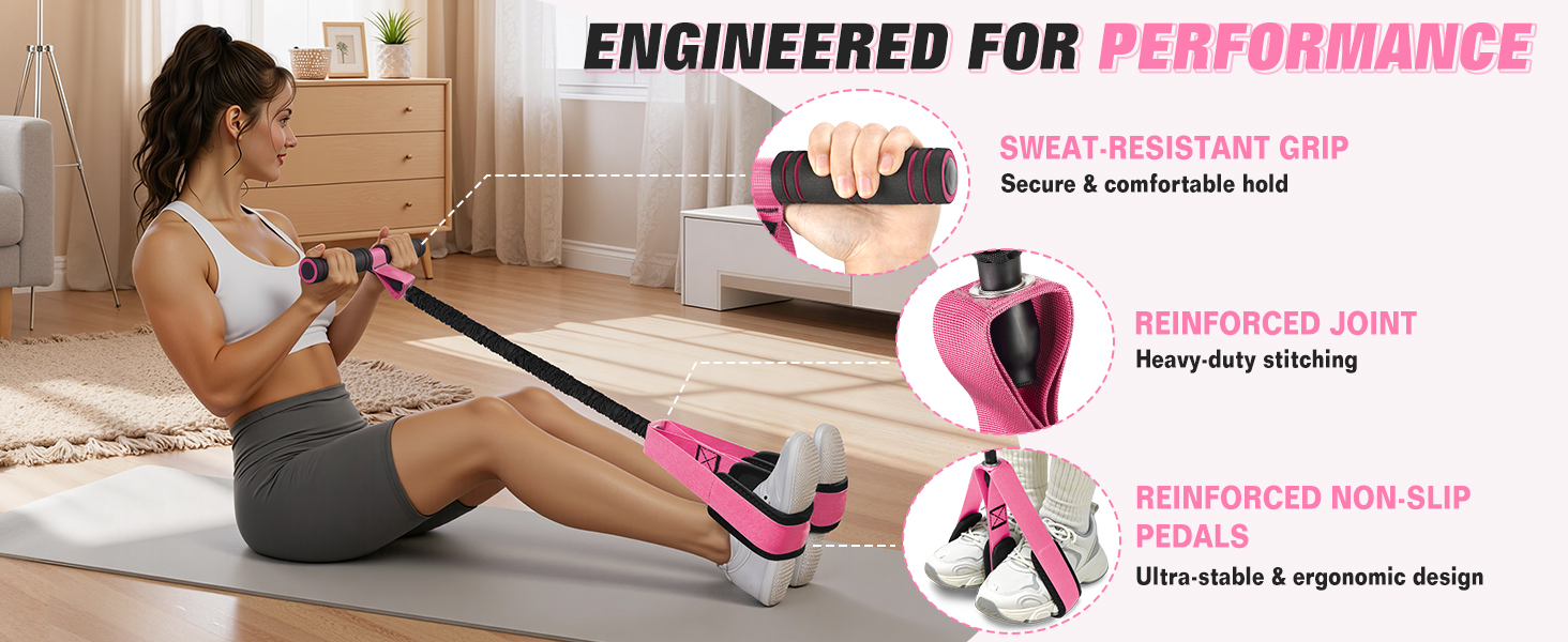 foot pedal resistance band