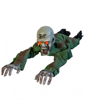 🔥Hot Selling Sound Activated Crawling Zombie Animatronic | Bestseller Halloween Decor, Limited Time Offer for Haunted House Escape Room