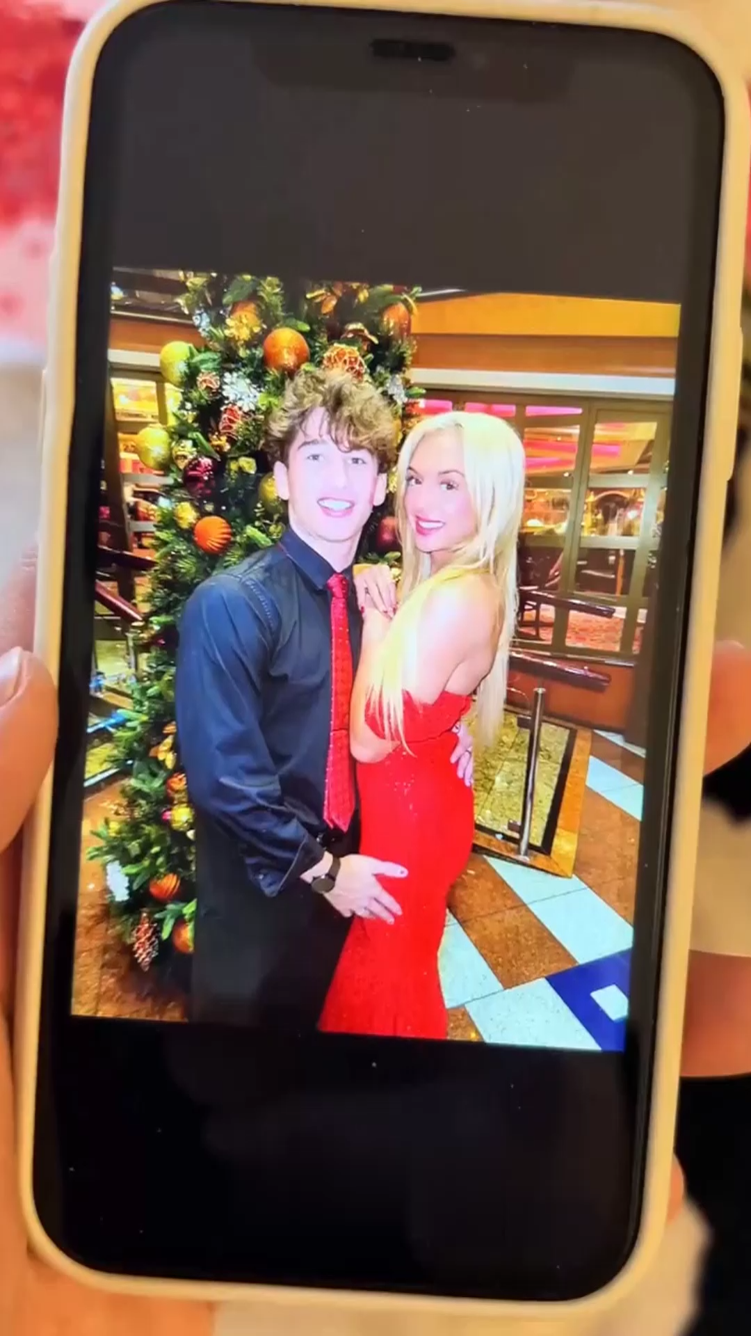 Custom Embroidered Couple Portrait Sweatshirt from Photo Valentine’s Day Gift