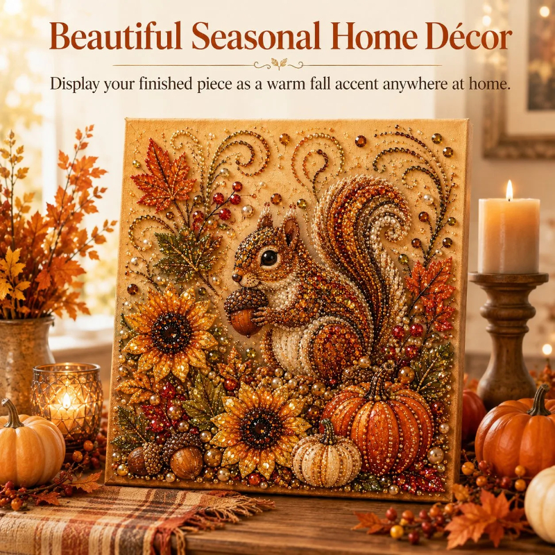 🔥 Last Day 49% OFF - 🍂💎 Autumn Pearl Painting Kit – Relaxing DIY Craft to Create Sparkling Fall Artwork 🖌️