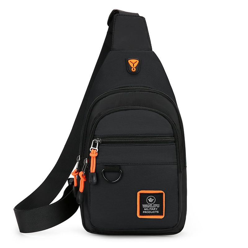 💥 Bestseller！Multipurpose Sling Crossbody Chest Bag for Travel Hiking Daily Use L0H1