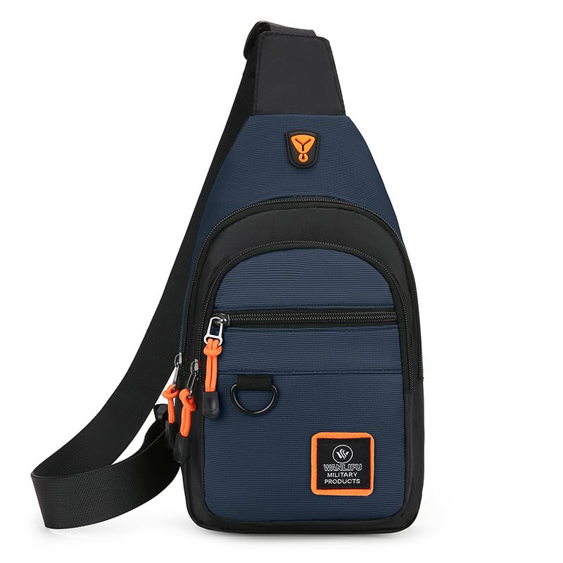 💥 Bestseller！Multipurpose Sling Crossbody Chest Bag for Travel Hiking Daily Use L0H1