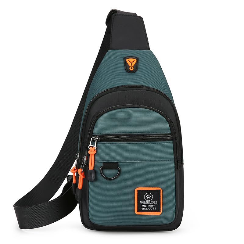 💥 Bestseller！Multipurpose Sling Crossbody Chest Bag for Travel Hiking Daily Use L0H1