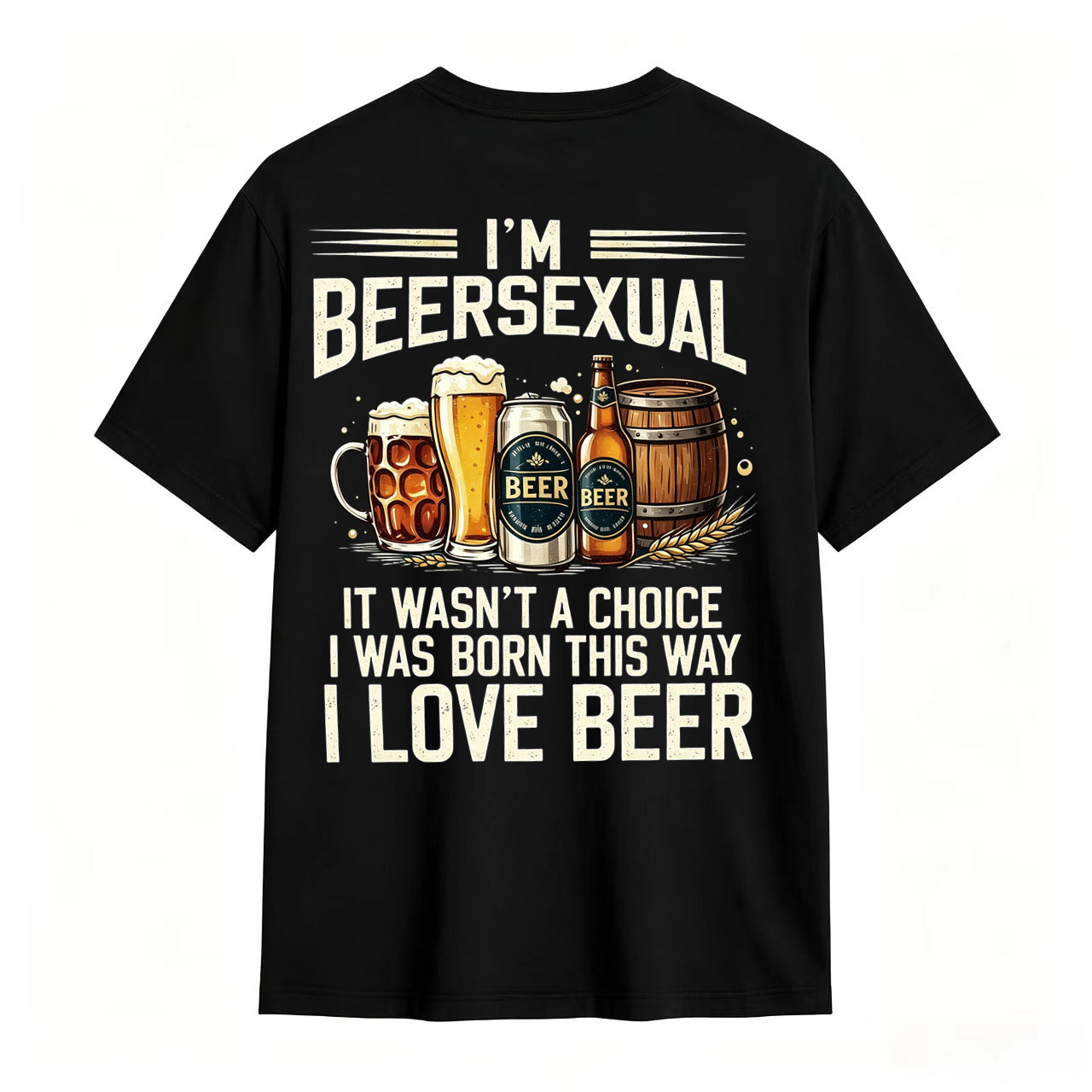 I'm Beersexual Funny Beer Lover T-Shirt