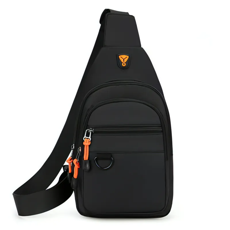 Multipurpose Sling Crossbody Bag, Lightweight Travel Hiking Daypack Casual Chest Fanny Pack L0H1
