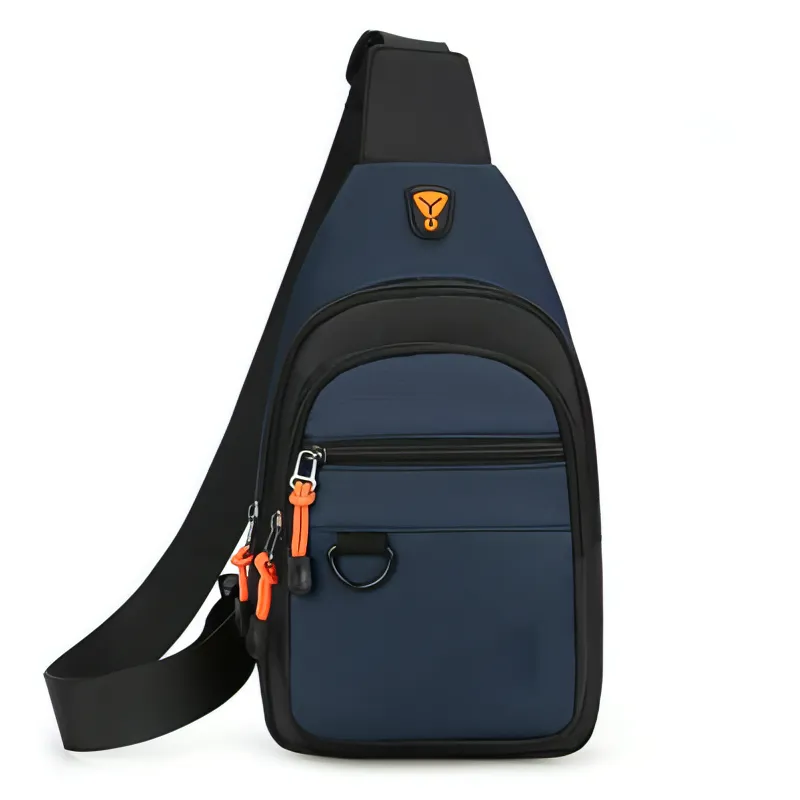 Multipurpose Sling Crossbody Bag, Lightweight Travel Hiking Daypack Casual Chest Fanny Pack L0H1
