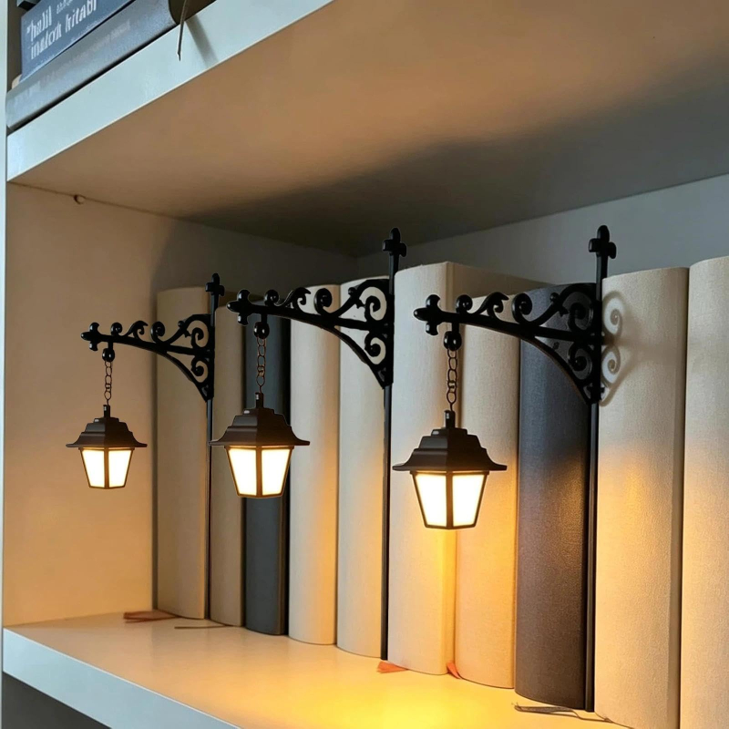 Library Lantern Decorative Bookshelf Lighting
