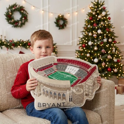 Bryant-Denny Stadium Pillow