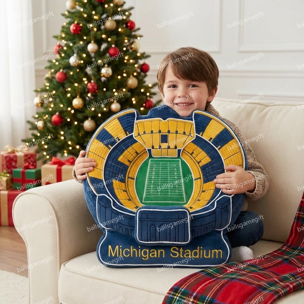 Michigan Stadium Pillow