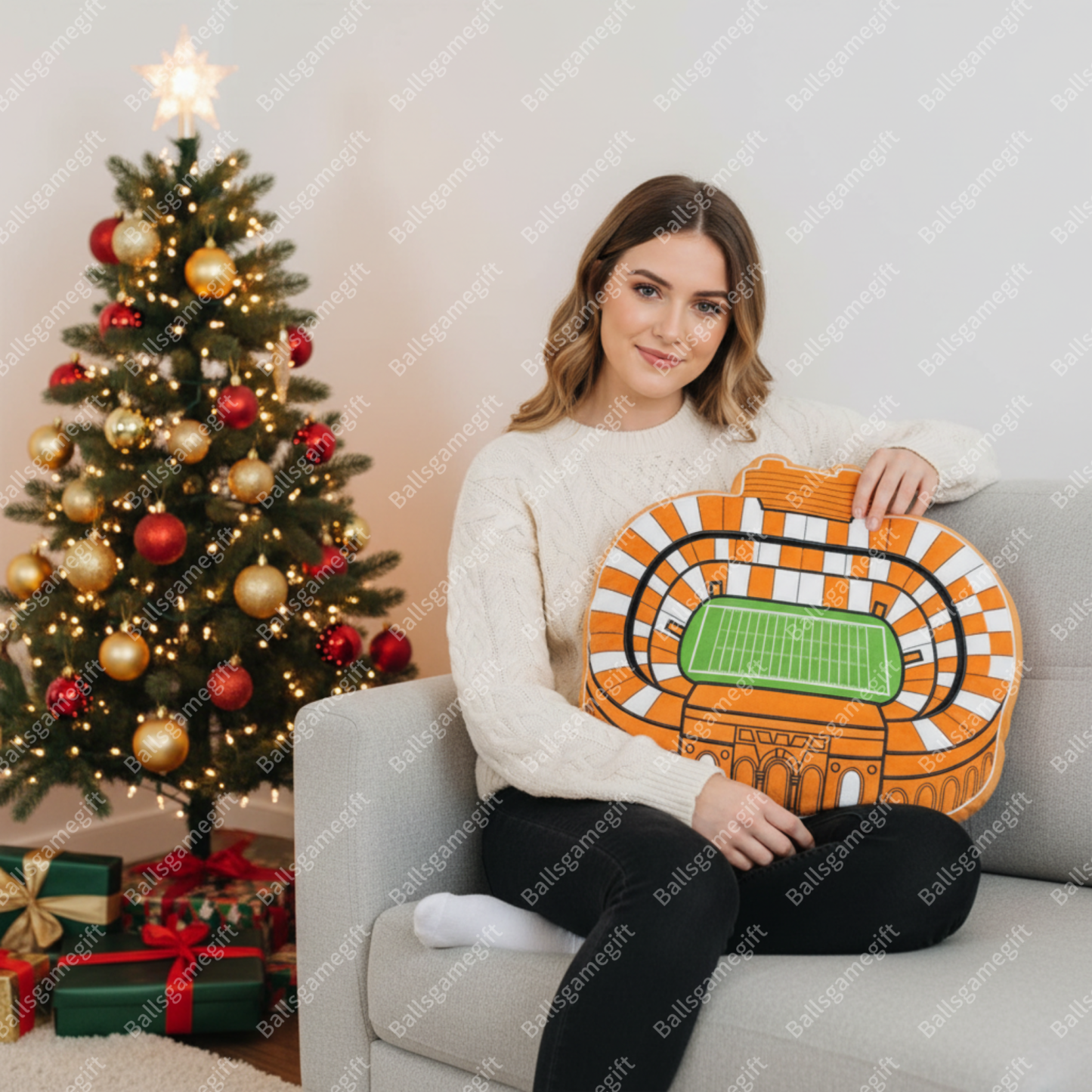 Neyland Stadium Pillow