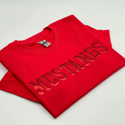 Custom Puff Print Team Name Sweatshirt, T-shirts, Hoodies, Embossed Mascot Sweatshirt