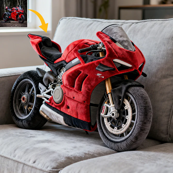 Custom 3D Vehicle Plush Pillow – Full Image Upload & Fully Customizable Vehicle Design
