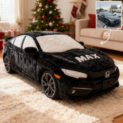 Custom 3D Vehicle Plush Pillow – Full Image Upload & Fully Customizable Vehicle Design