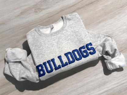 Custom Puff Print Team Name Sweatshirt, T-shirts, Hoodies, Embossed Mascot Sweatshirt