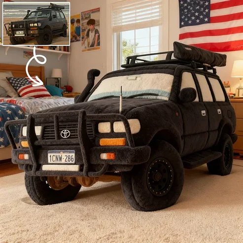 ✨ Hug Your Dream Car: The Personalized 3D Car Pillow 🚗