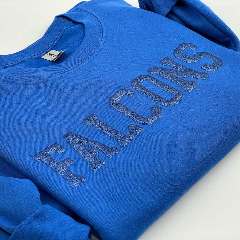 Custom Puff Print Team Name Sweatshirt, T-shirts, Hoodies, Embossed Mascot Sweatshirt