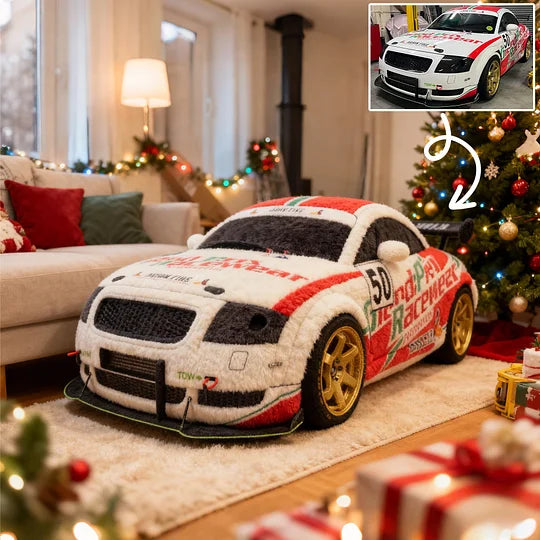 Custom Plush Car Pillow – Personalized Vehicle Photo Cushion for Auto Lovers