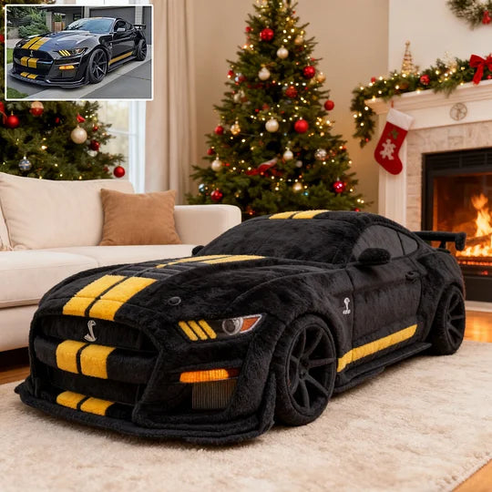 Custom Muscle Car Pillow – Personalized Classic Car Gift for Car Lovers