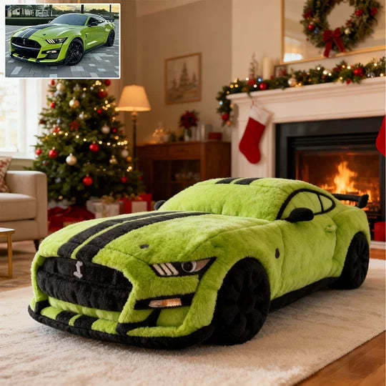 Custom Muscle Car Pillow – Personalized Classic Car Gift for Car Lovers