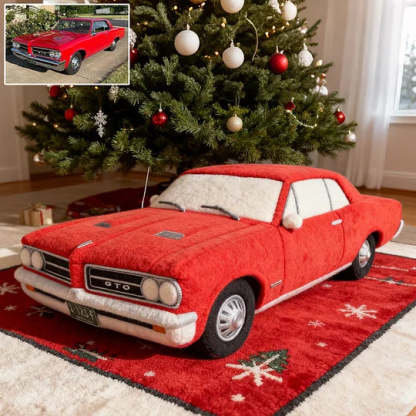 Classic Pontiac GTO Muscle Car Pillow – Retro Car Lovers Gift