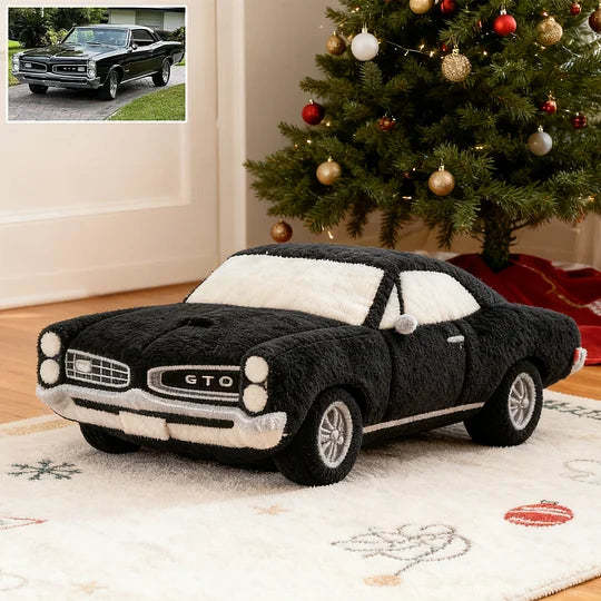 Classic Pontiac GTO Muscle Car Pillow – Retro Car Lovers Gift