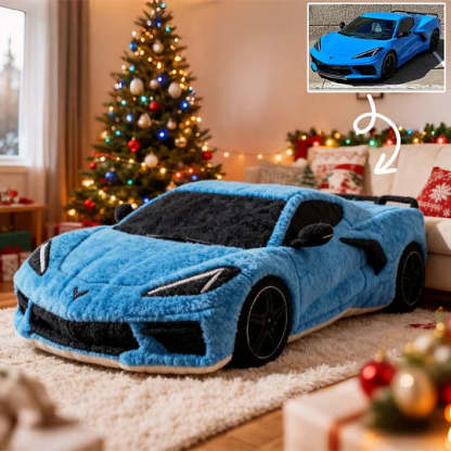 Custom Plush Car Pillow – Personalized Vehicle Photo Cushion for Auto Lovers