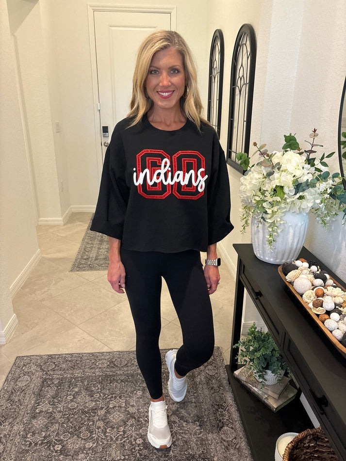 Custom Game Day Glam Crewneck - Any Team- Any Color