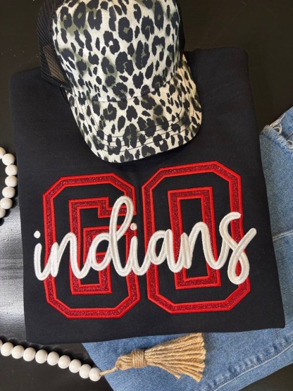 Custom Game Day Glam Crewneck - Any Team- Any Color