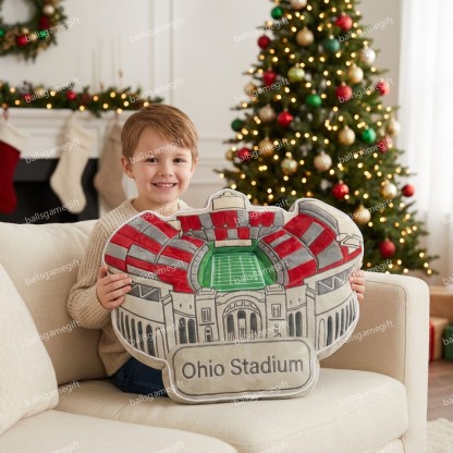 Ohio Stadium Pillow