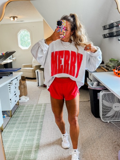 MERRY Design Holiday Tee / Sweatshirt - – Christmas Sweatshirt