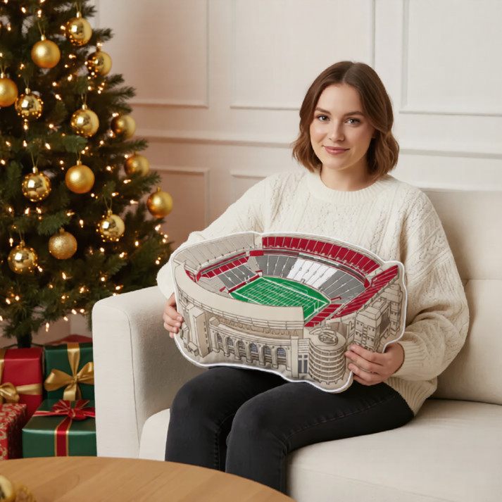 Bryant-Denny Stadium Pillow