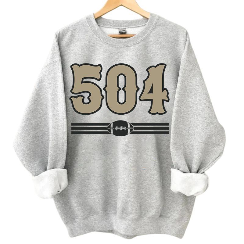 Vintage Area Code Football Sport Grey Sweatshirt, Retro 90s Graphic Style All Teams Football Shirt