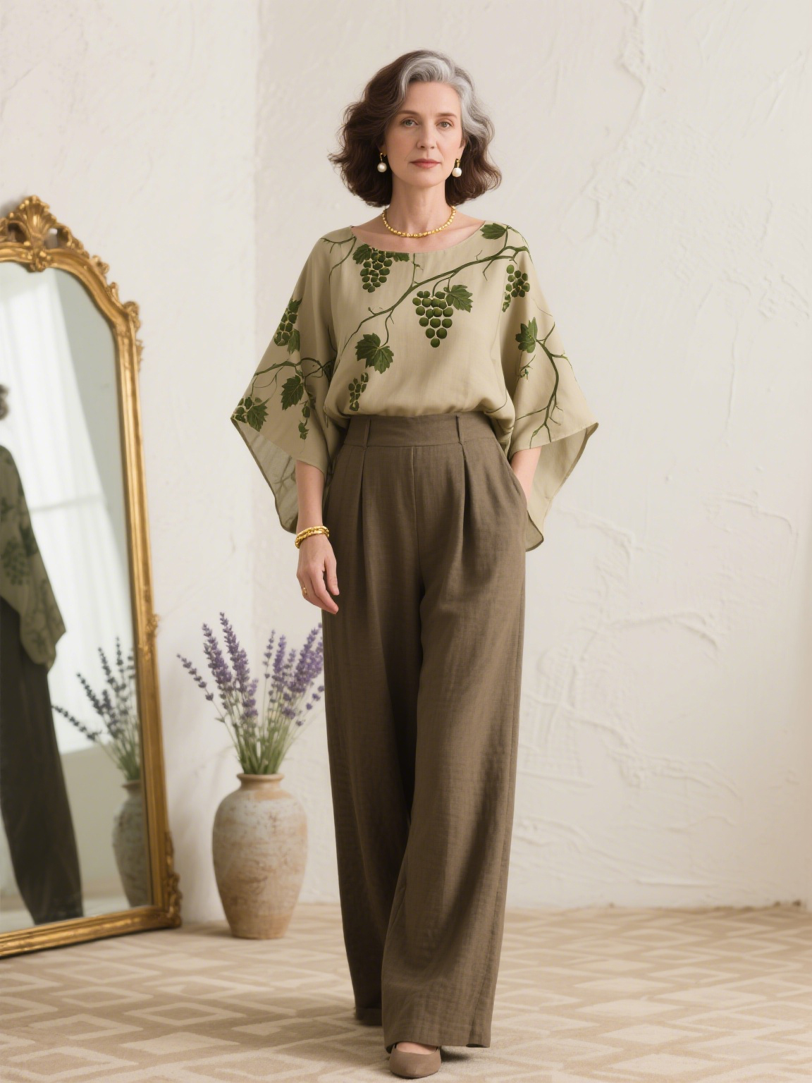 Green Grapes Creative Retro Style Loose Set