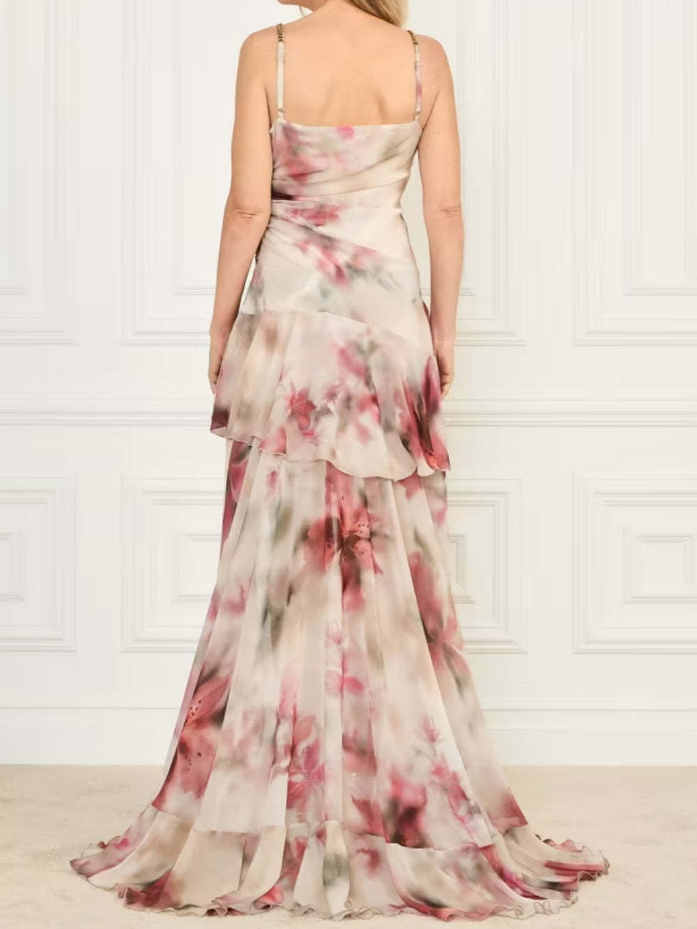 Eco Kendall Printed High-Low Dress