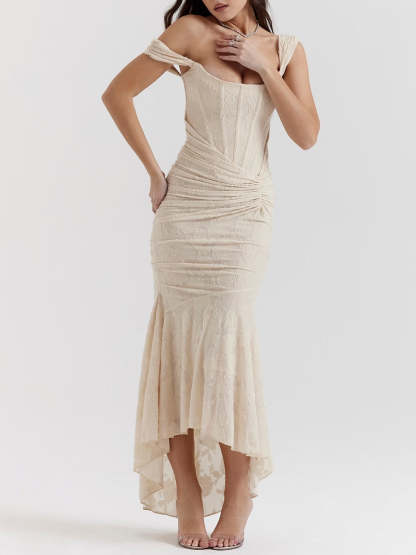 Blue bell floral maxi dress