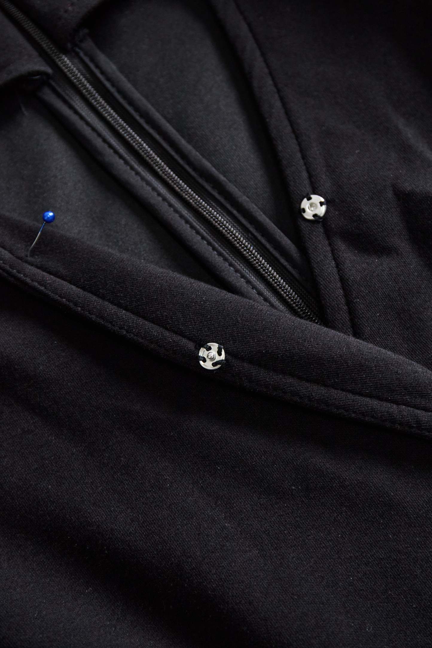 Burgundy Wrap-Style Buttoned Midi Dress