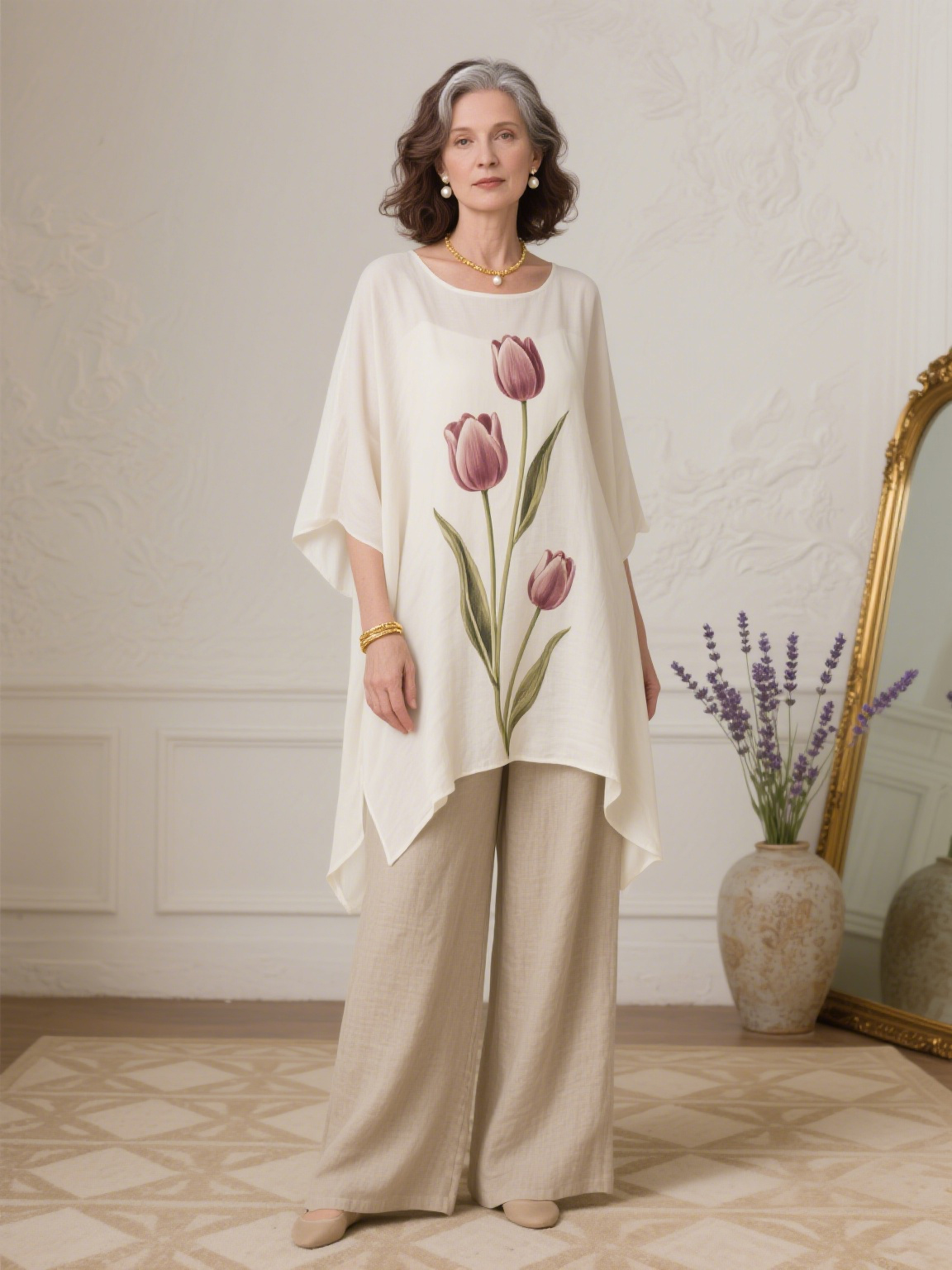 Single Tulip Creative Retro Style Loose Set