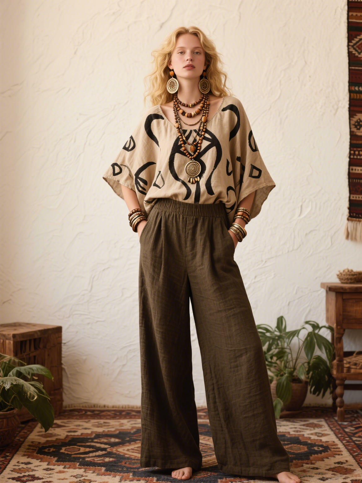 Characters Creative Retro Style Loose Set