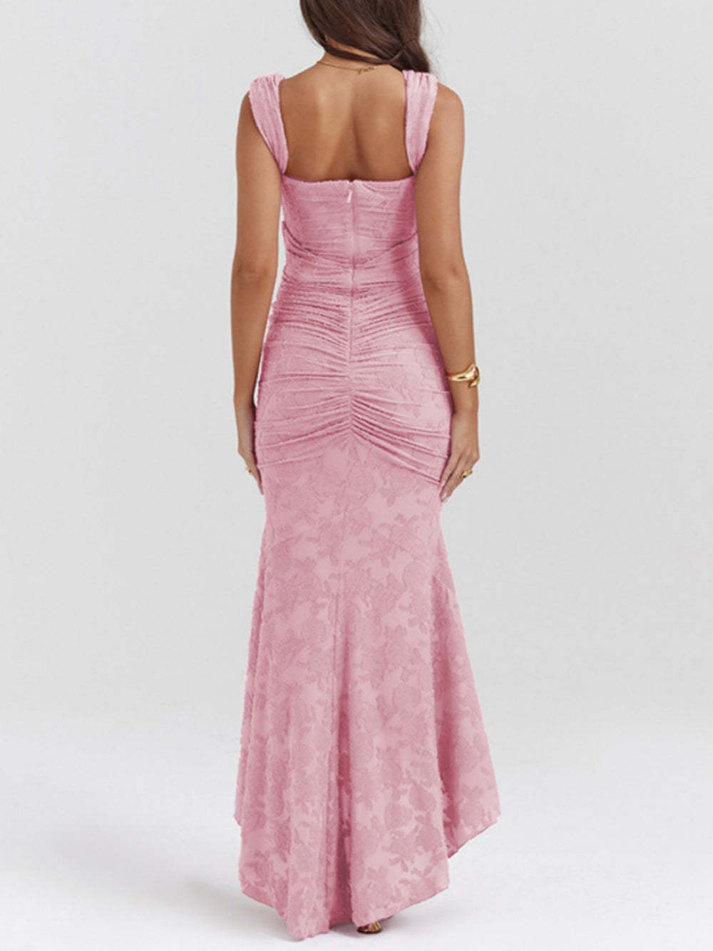 Blue bell floral maxi dress