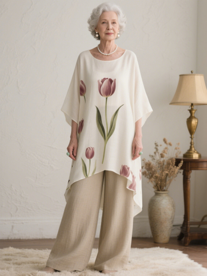 Tulip Creative Retro Style Loose Set