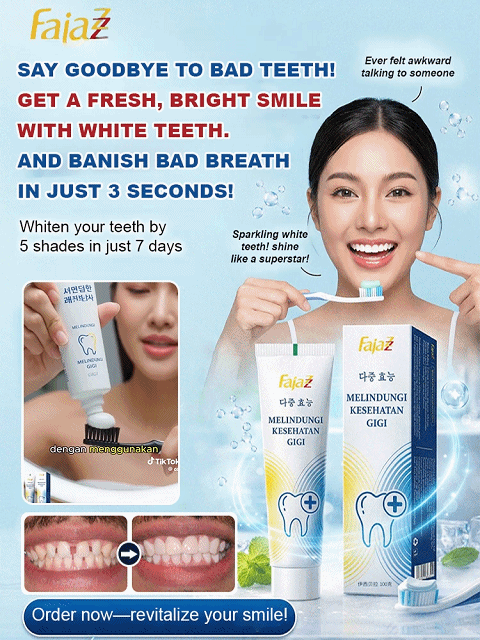 Whitening and Strengthening Mint Toothpaste