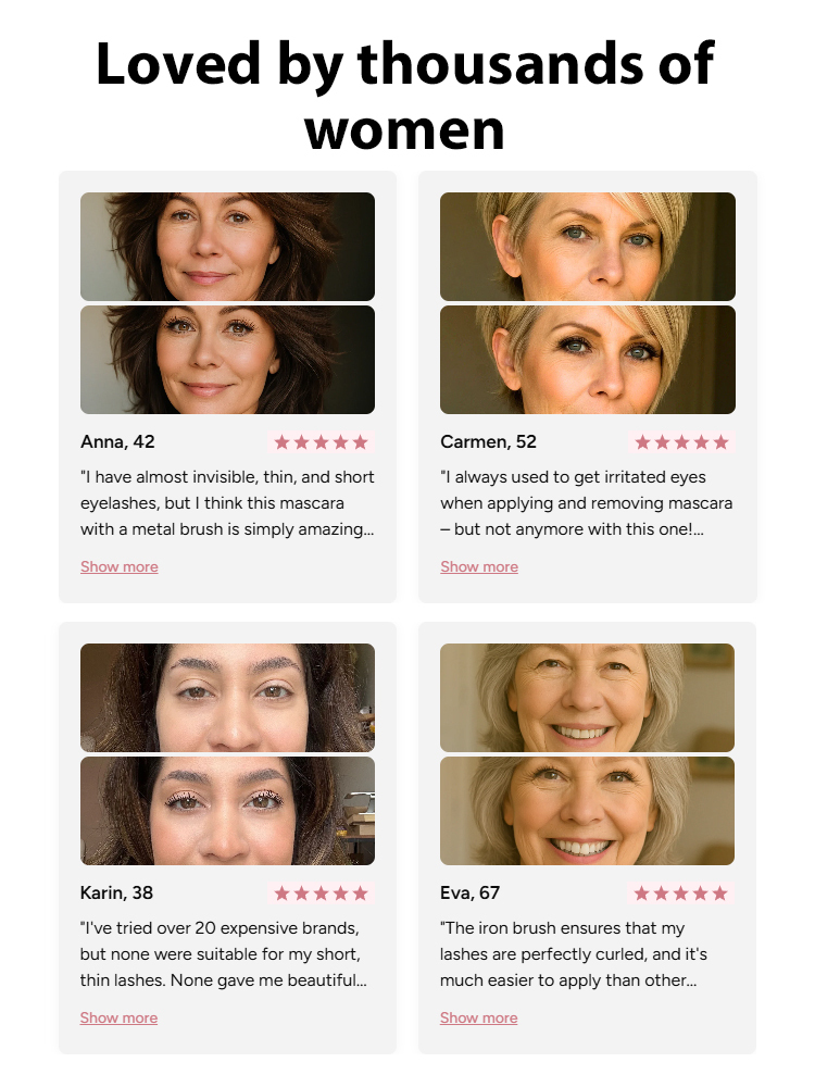 3X Lengthening Waterproof Long Curl Mascara