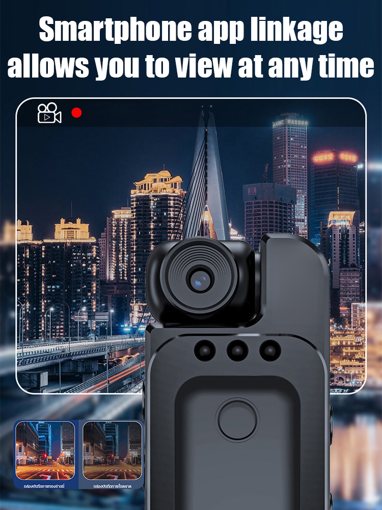 【Pocket Mini Camera】Portable recording device with screen