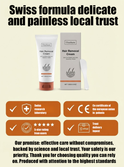 【Powerful Cleaning】Painless Body Hair Removal Cream