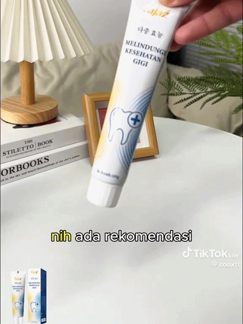 Whitening and Strengthening Mint Toothpaste