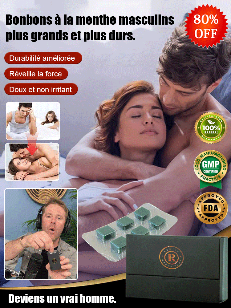 【Bigger and Harder】Men's Mint Candy