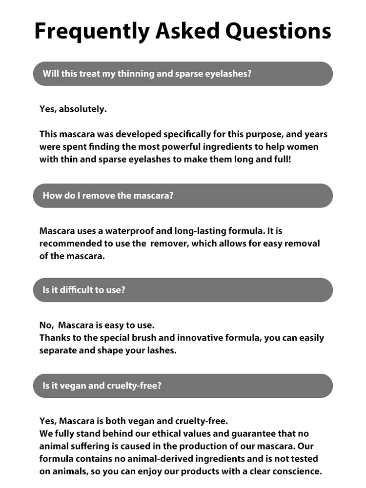 3X Lengthening Waterproof Long Curl Mascara