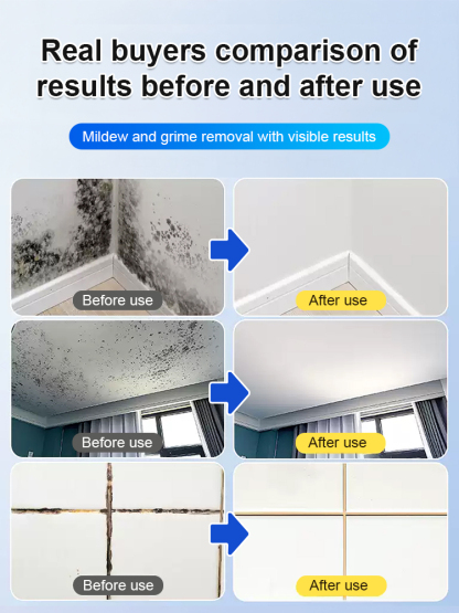 【Instant Wall Revival】2-in-1 Stain & Mildew Remover 